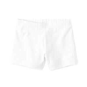 The Children's Place Girls White Bike Athletic Stretch Shorts Youth Large 10/12